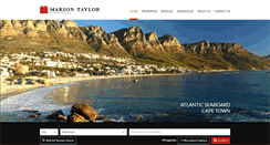Desktop Screenshot of marion-taylor.com